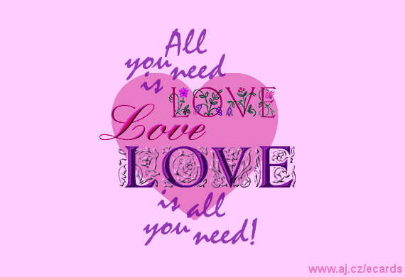 All you need is LOVE