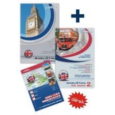 EDDICA Angli�tina do ucha 1. d�l, 2.d�l + Anglick� komunikace - 13xCD + d�rek